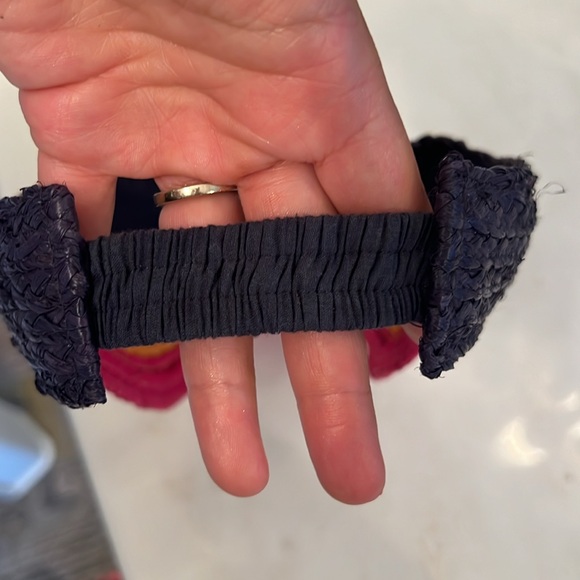 Jcrew Crewcut rainbow raffia visor O/S - Picture 5 of 5